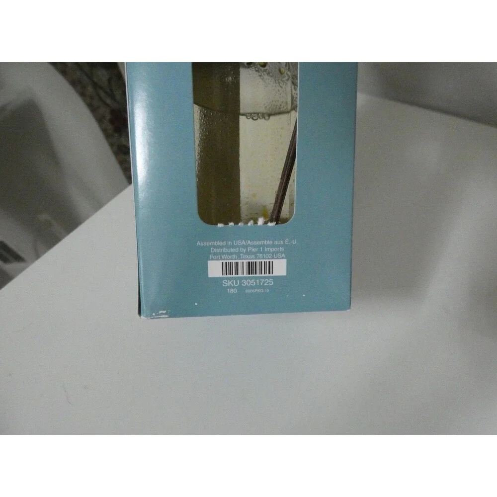 Pier 1 One New Sea Air Reed Diffuser Jasmine Lilac Gardenia 10 oz Sealed Discont